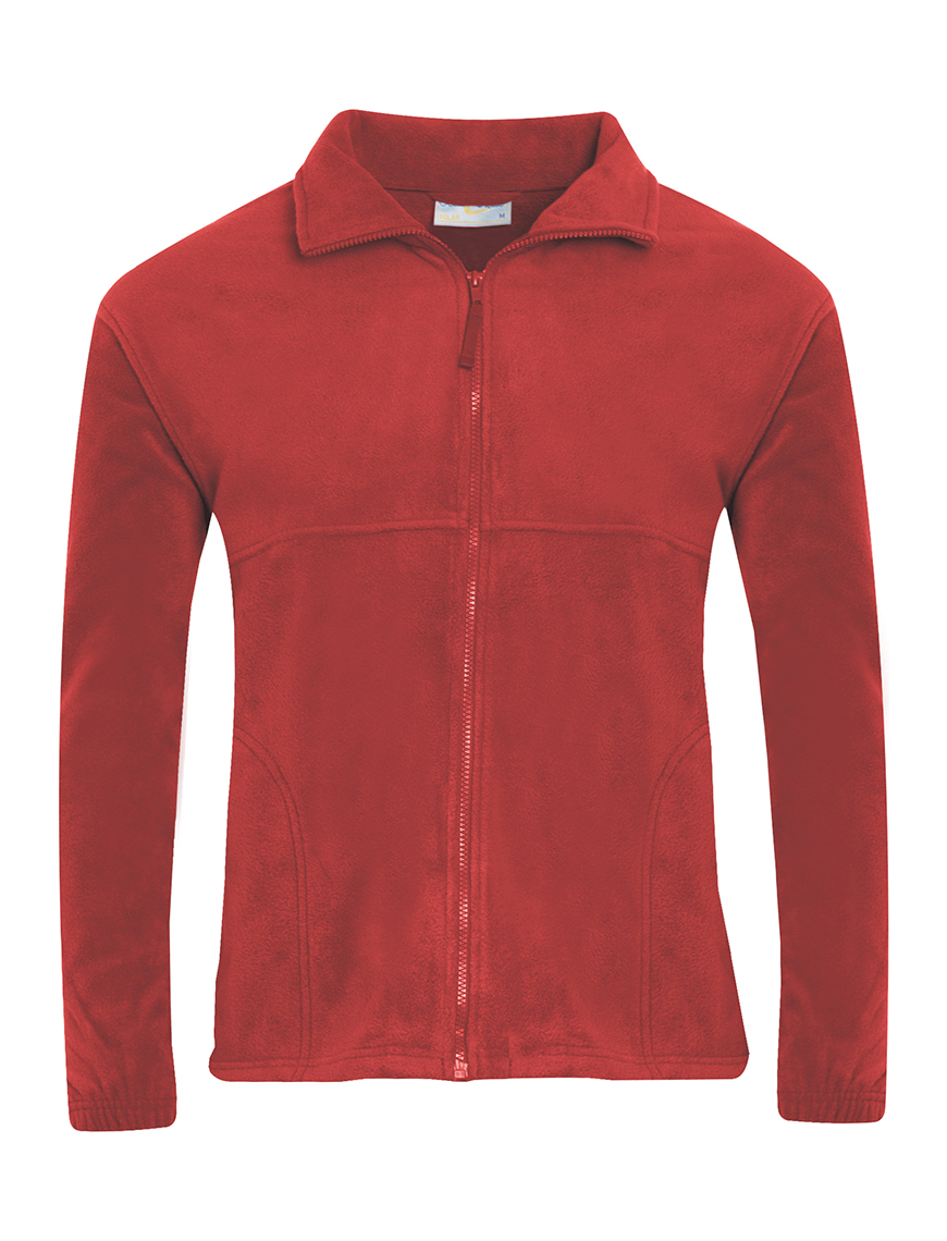 Red Fleece Jacket - Robert Wilkinson Primary Academy
