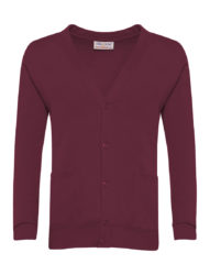 Claret Classic Cardigan