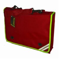 DCHV10 Red Hi-Vis Document Case - Hipswell CE Primary School