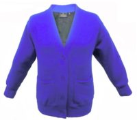 Electric Blue Beezer Cardigan - South Kilvington Church of England Academy