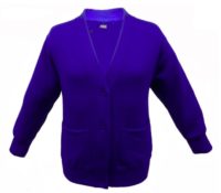 Royal Blue Beezer Cardigan - Crayke Primary School