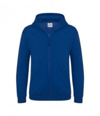 Royal Blue Zipped PE Hoodie - Sessay CE Primary School