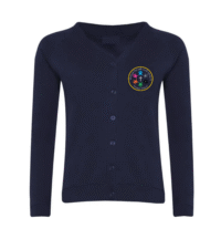 Navy Blue Classic Cardigan - Michael Syddall CE Primary School