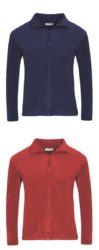 Red or Navy Blue Fleece Jacket - Romanby Primary School