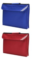 BBX05 Royal Blue or Red Book Bag - Dunnington Primary School