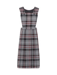 Grey/Red Tartan Pinafore Dress - Trinity Academy Richmond