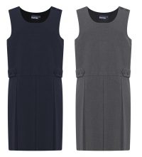 Grey or Navy Pinafore Dress - Topcliffe C of E Academy