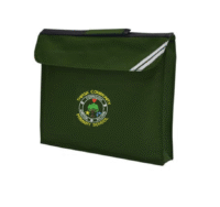 BBX05 Bottle Green Book Bag - Thirsk CP School