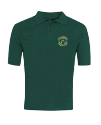 Bottle Green Classic Polo Shirt - Thirsk CP School