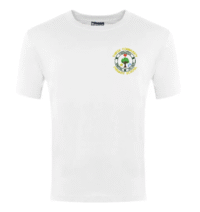 White PE T-Shirt - Thirsk CP School