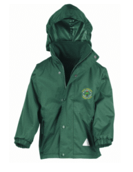 Bottle Green Waterproof Storm-Dri Jacket -Thirsk CP School