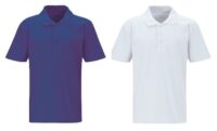 White or Purple Classic Polo Shirt - Wheldrake with Thorganby CE Primary School