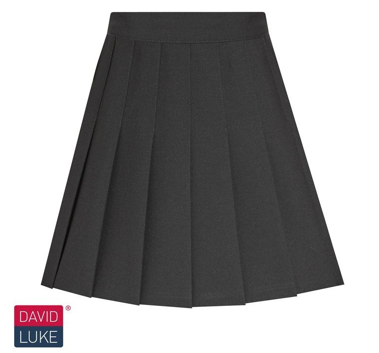 Jnr Knife Pleat Skirt part elastic waist - Thirsk School