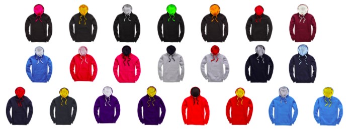 Yr 11 or Yr 13 Contrast Leavers Hoodie - Tadcaster Grammar School