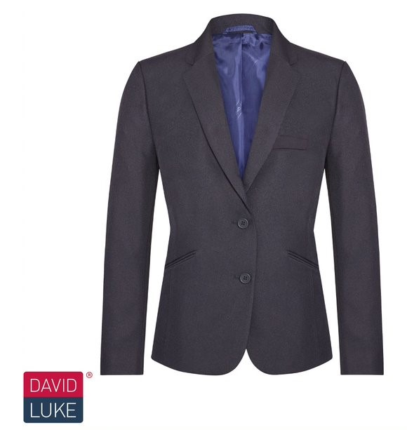 Girls Shorter Length Navy Jacket - St John's Marlborough