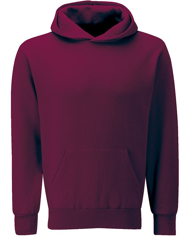 Maroon PE Hoodie - Glaisdale Primary School