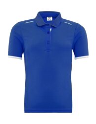 Fitted Royal/White Sport Polo Shirt - Fulford School