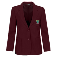 Girls Maroon Blazer - Norton College