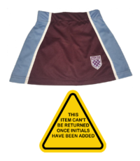 Girls Skort - Wilmington Grammar School for Girls (Non-returnable once initialed)