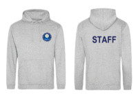 Grey Staff Hoodie - Brompton on Swale CE Primary School