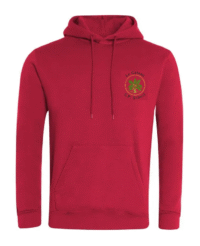 Red PE Hoodie - Le Cateau Primary School