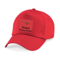 Red Baseball Cap - Rillington Primary School