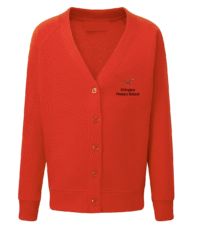 Red Classic Cardigan - Rillington Primary School