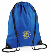 BG10 Royal Blue Gymsac - Brompton Community Primary School