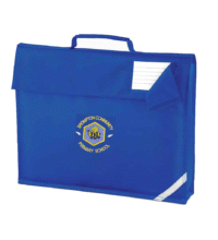 BBX05 Royal Blue Book Bag - Brompton Community Primary School