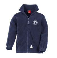 Navy Blue Fleece Jacket - Boroughbridge Primary School & Nursery