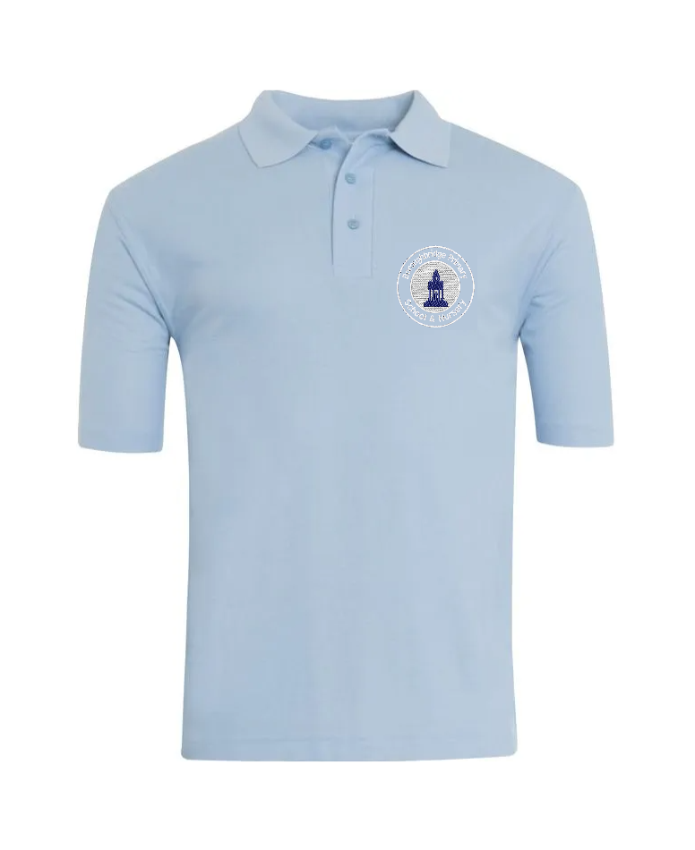 Sky Blue Classic Polo Shirt - Boroughbridge Primary School & Nursery