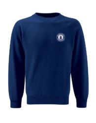 Navy Blue Classic Sweatshirt - Boroughbridge Primary School & Nursery