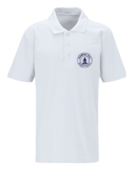 White Classic Polo Shirt - Boroughbridge Primary School & Nursery