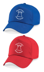 Red or Royal Blue Baseball Cap - Sheriff Hutton Primary School