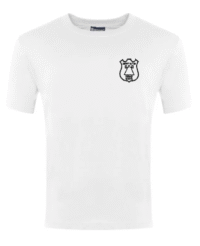 White PE T-Shirt - Sheriff Hutton Primary School