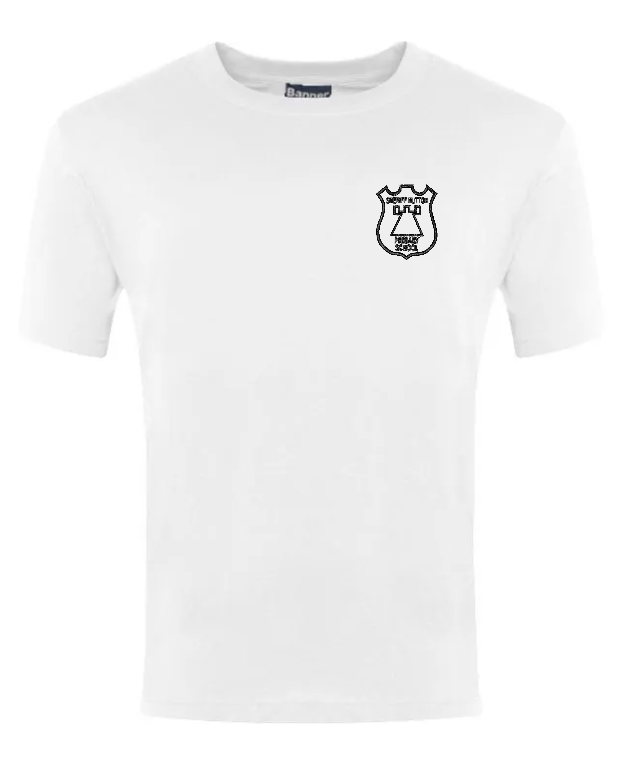 White PE T-Shirt - Sheriff Hutton Primary School