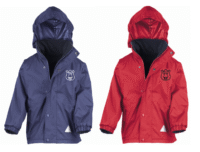 Royal Blue or Red Waterproof Storm-Dri Jacket -  Sheriff Hutton Primary School