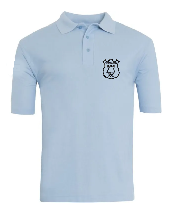 Sky Blue Classic Polo Shirt - Sheriff Hutton Primary School