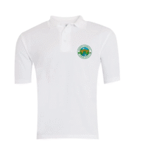 White Classic Polo Shirt - Bubwith CP School