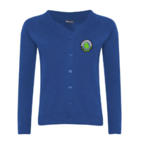 Royal Blue Classic Cardigan - Meadowside Academy