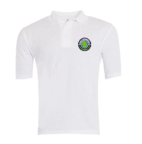 White Classic Polo Shirt - Meadowside Academy