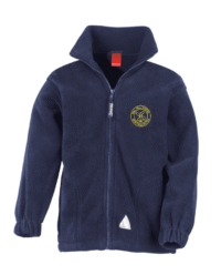Navy Blue Fleece Jacket - Mill Hill Primary School