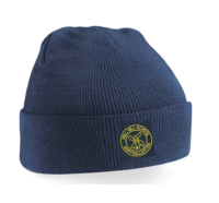 Navy Blue Knitted Hat - Mill Hill Primary School