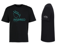 YC Hair & Media Inspired Black T-Shirt