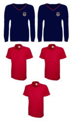 Lower School Bundle Deal 1 - 2 Sweatshirts & 3 Polo Shirts - Thirsk School & Sixth Form College