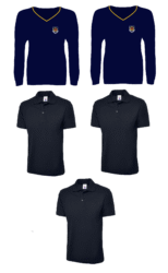 Upper School Bundle Deal 1 - 2 Sweatshirts & 3 Polo Shirts - Thirsk School & Sixth Form College
