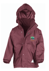 Burgundy Waterproof Storm-Dri Jacket - Yoredale Schools