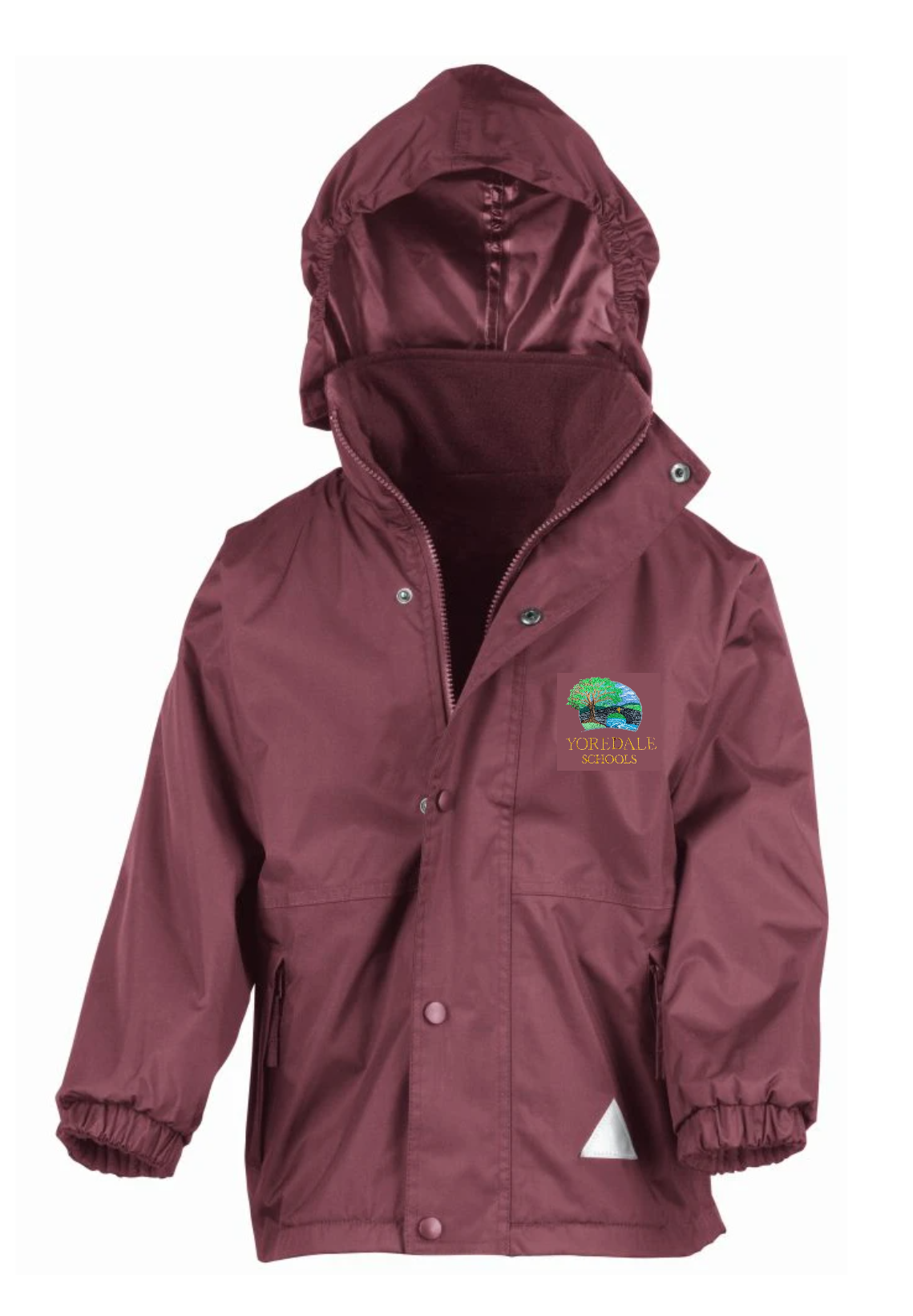 Burgundy Waterproof Storm-Dri Jacket - Yoredale Schools