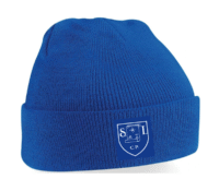 Royal Blue Knitted Hat - Seamer & Irton Community Primary School