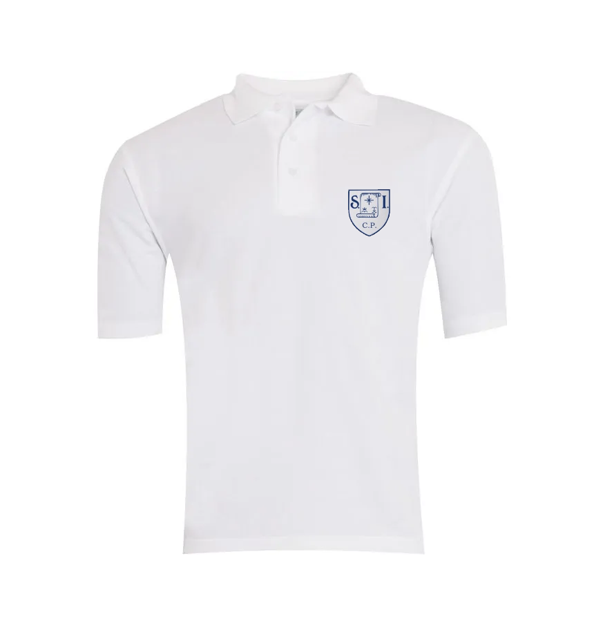 White Classic Polo Shirt - Seamer & Irton Community Primary School